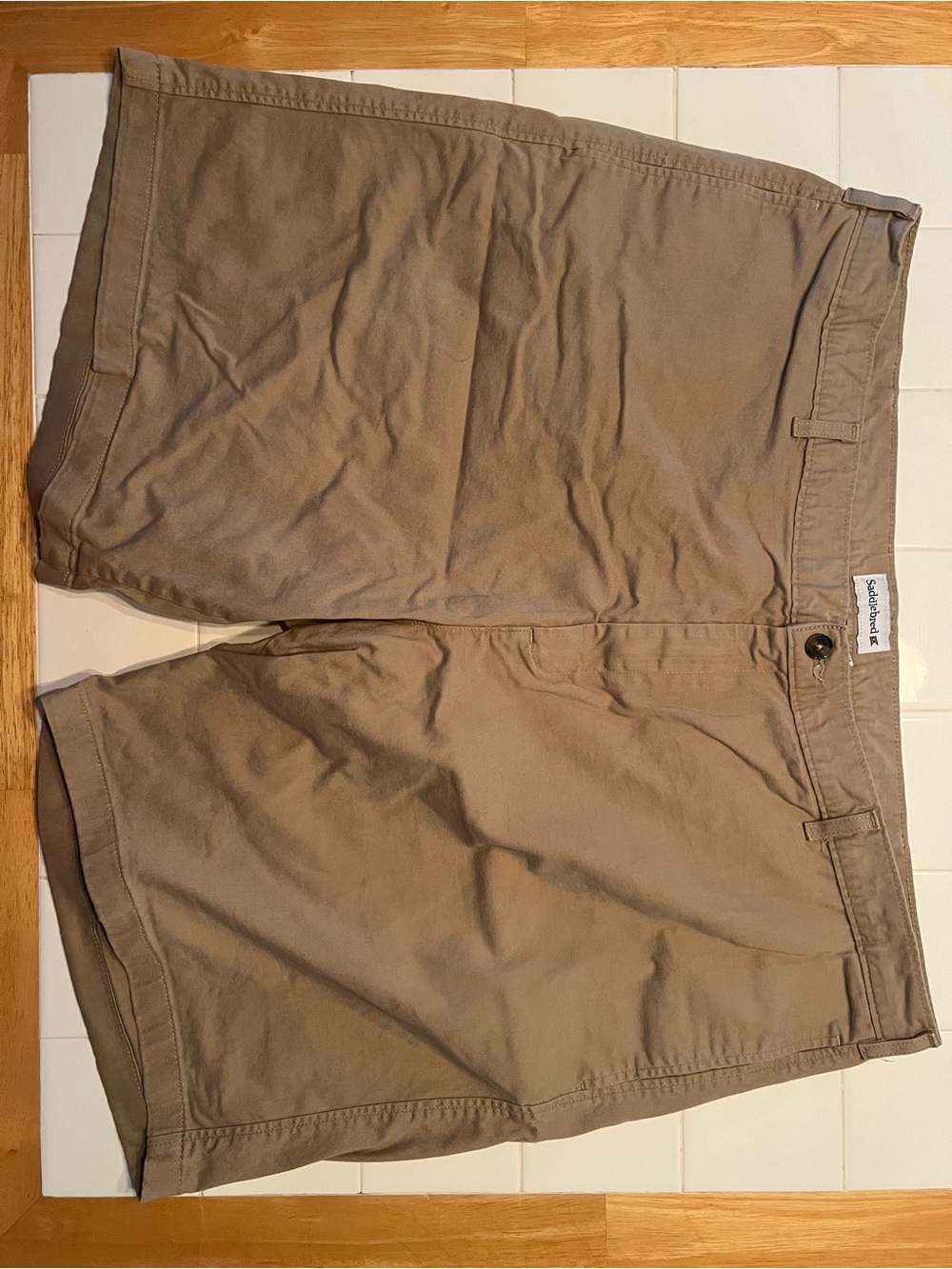 Saddlebred Men's Khaki Casual Shorts